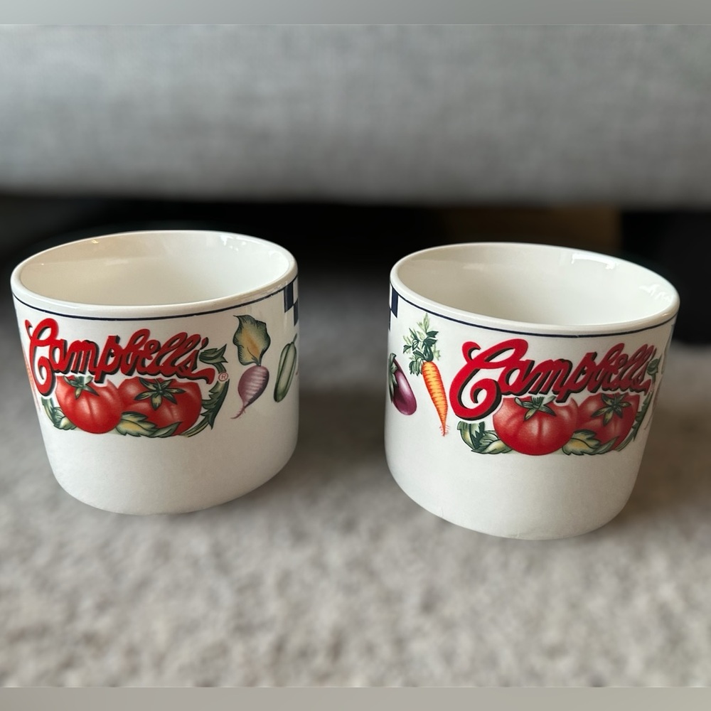 Campbell's 1997 Ceramic Mug Set